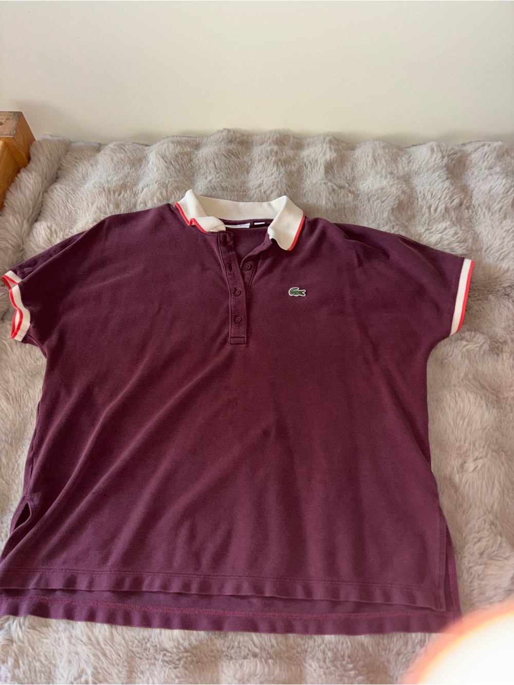 Lacoste Women’s Loose Fit Cotton and Lyocell Polo Golf